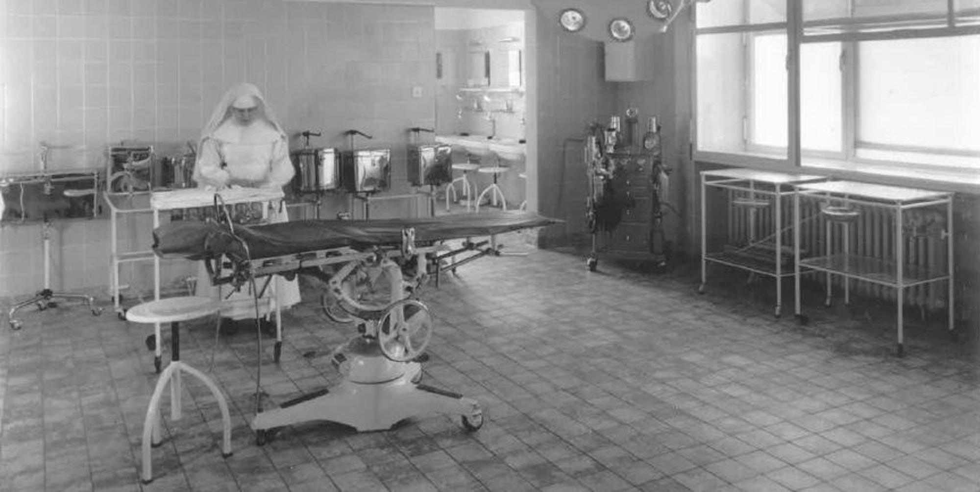 St.-Josef-Krankenhaus 1955 Credit Stadtarchiv Leverkusen