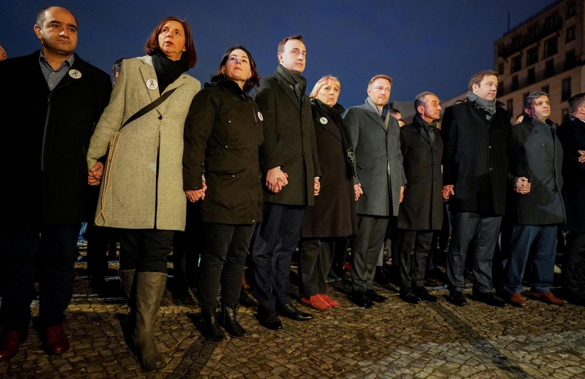 Politiker Brandenburger Tor