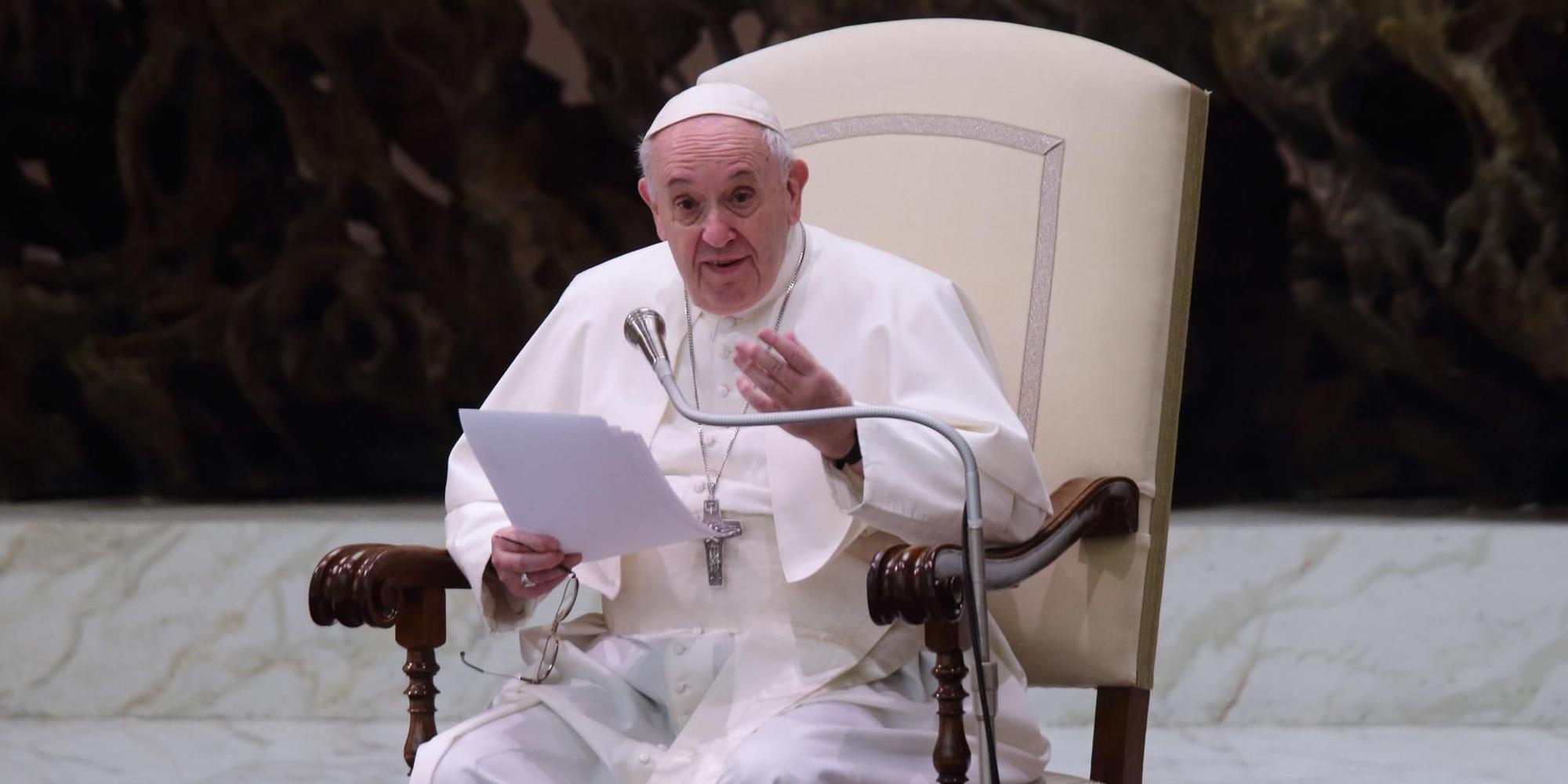 Papst Franziskus im Vatikan