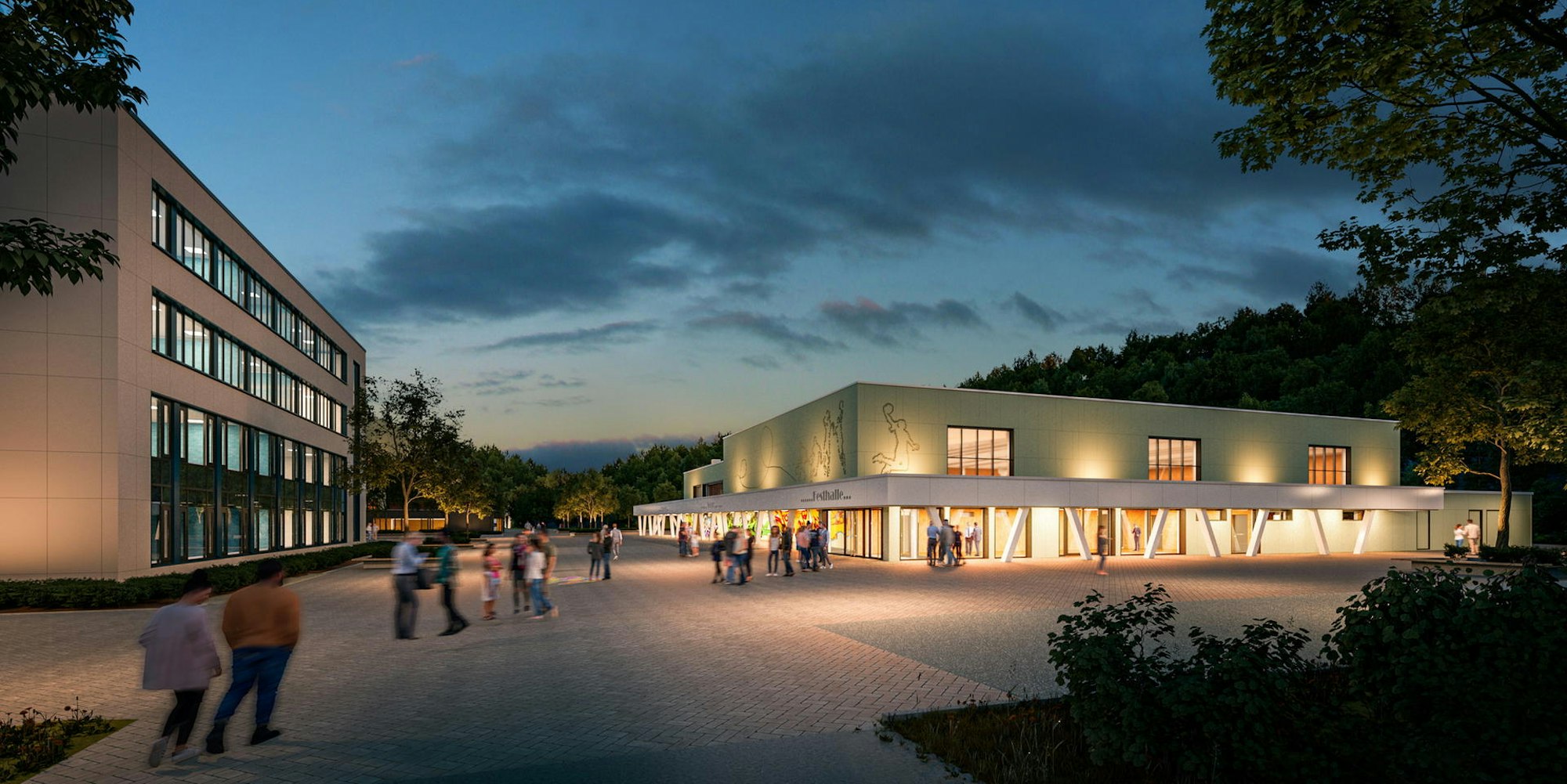 Gesamtschule Kürten Visualisierung