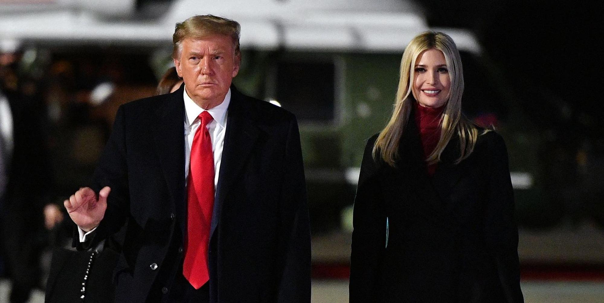 Ivanka und Donald Trump 210122