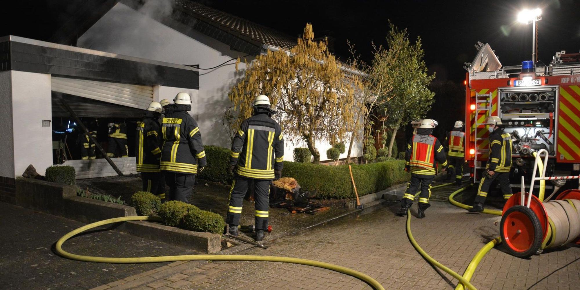 Garagenbrand Kerpen-Balkhausen