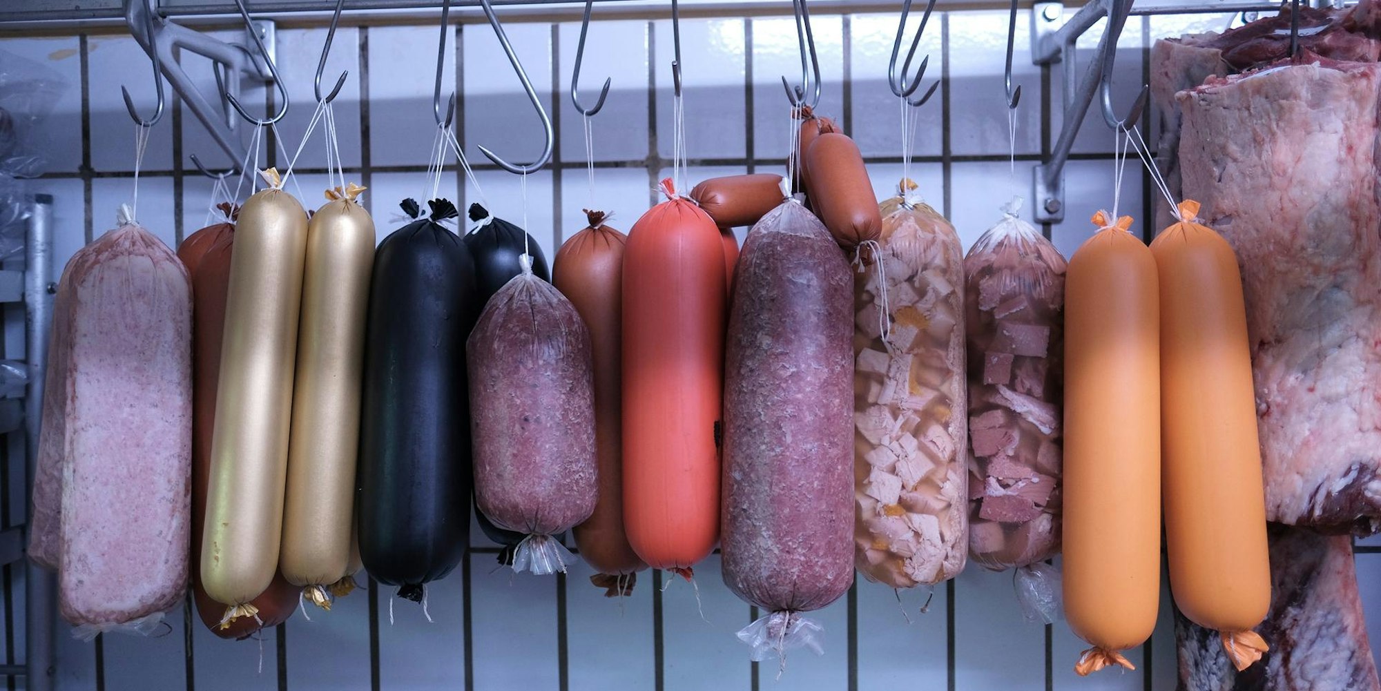 Wurstproduktion Symbolbild