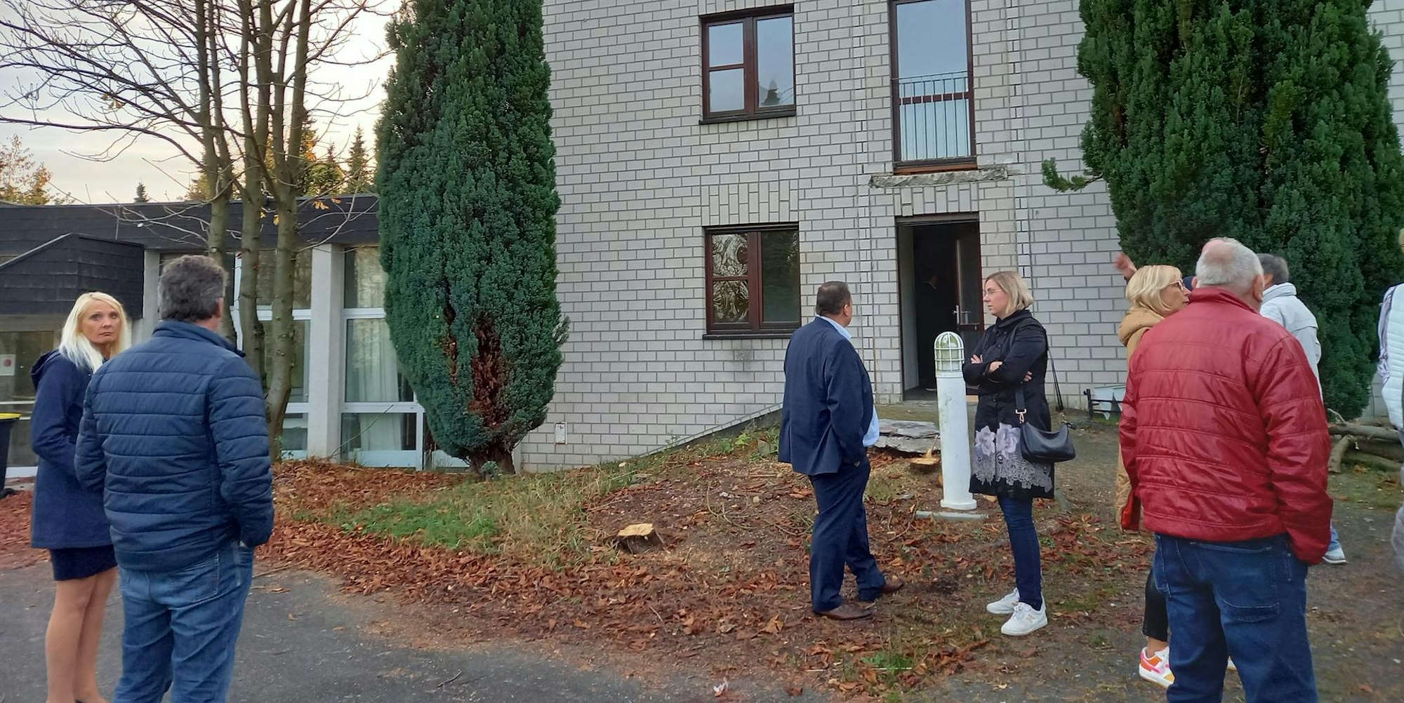 Flüchtlingsunterkunft Erp Außen