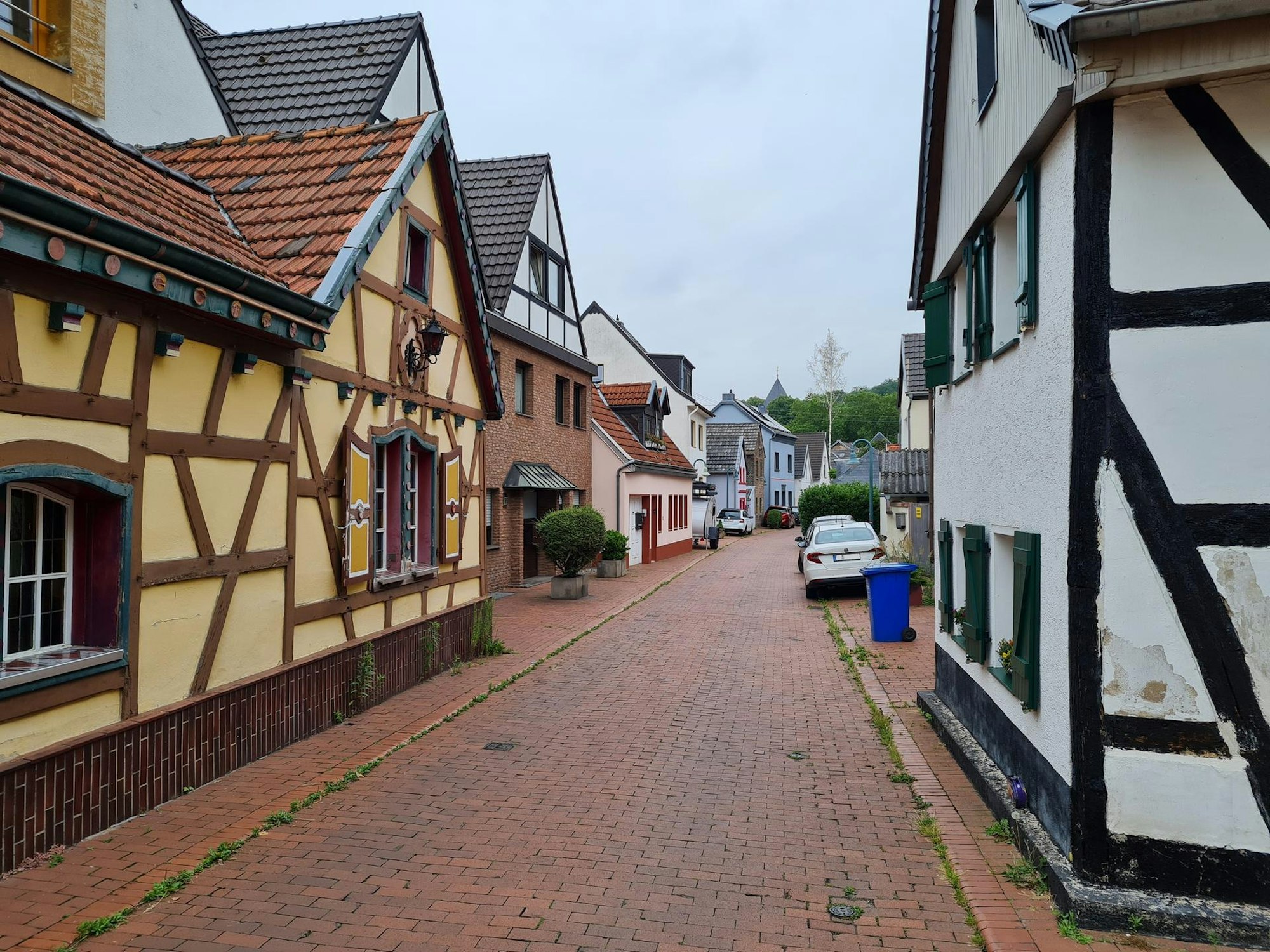 Rheinsteig Kirchstraße Bonn