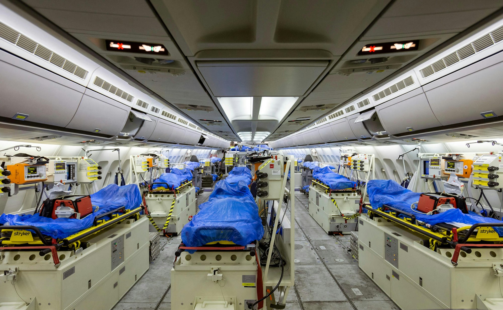 Luftwaffe A310 MedEvac Corona