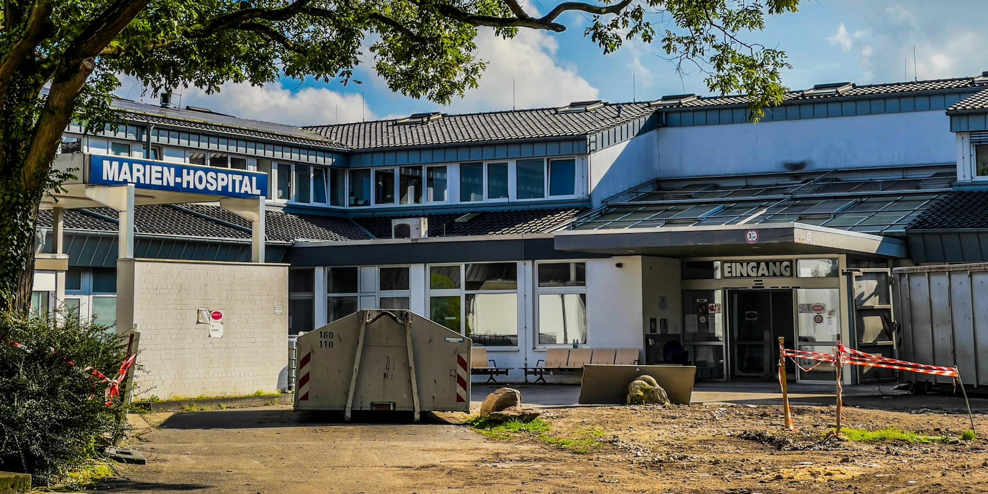 Frauenthal Krankenhaus Zerstörung