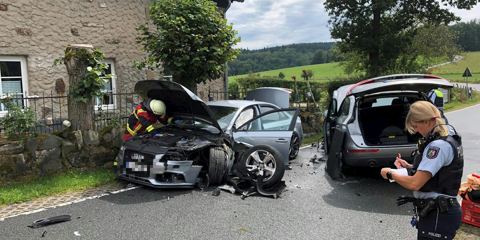 Unfall Oberberg 1.8.20