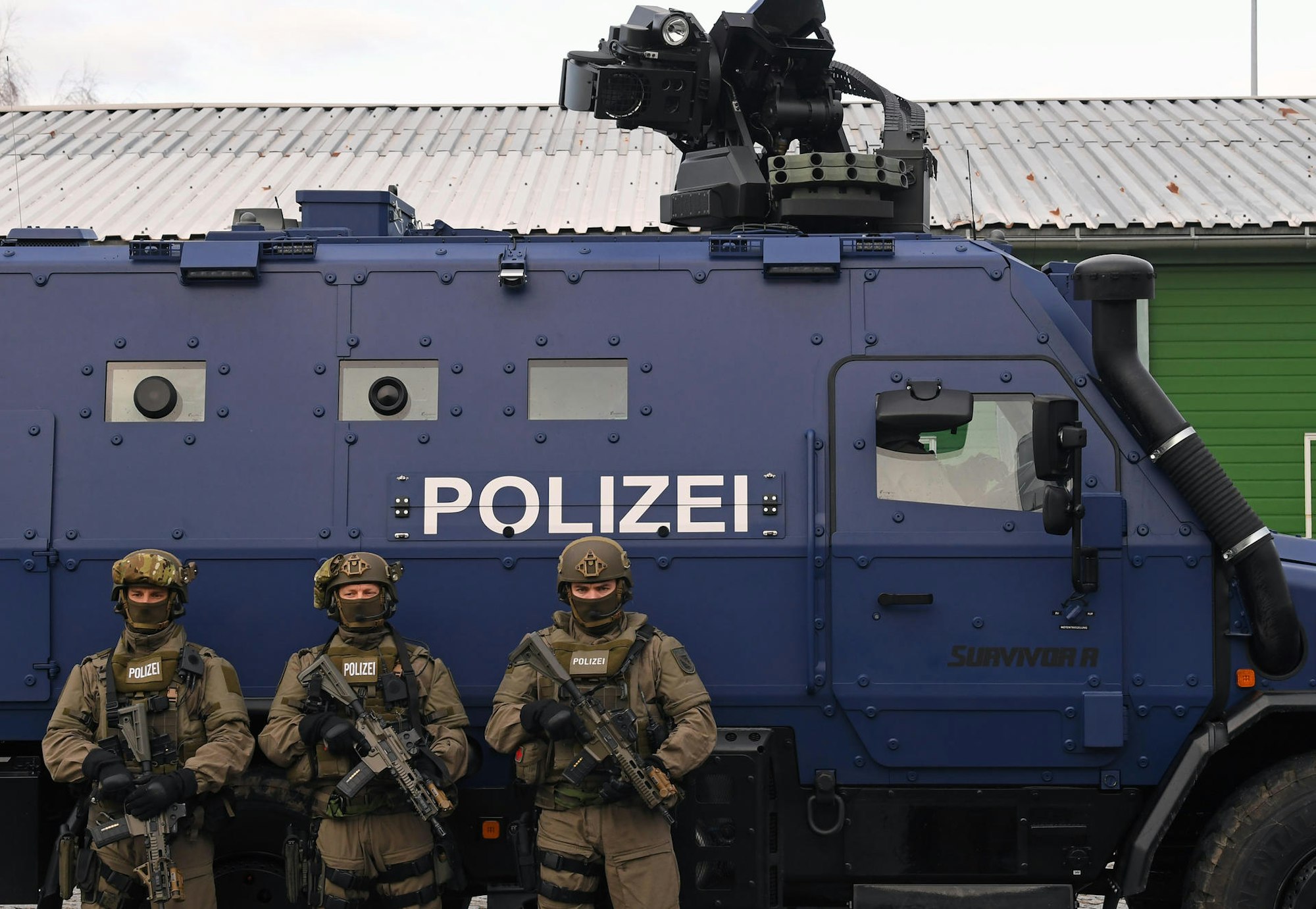Panzerwagen Außen