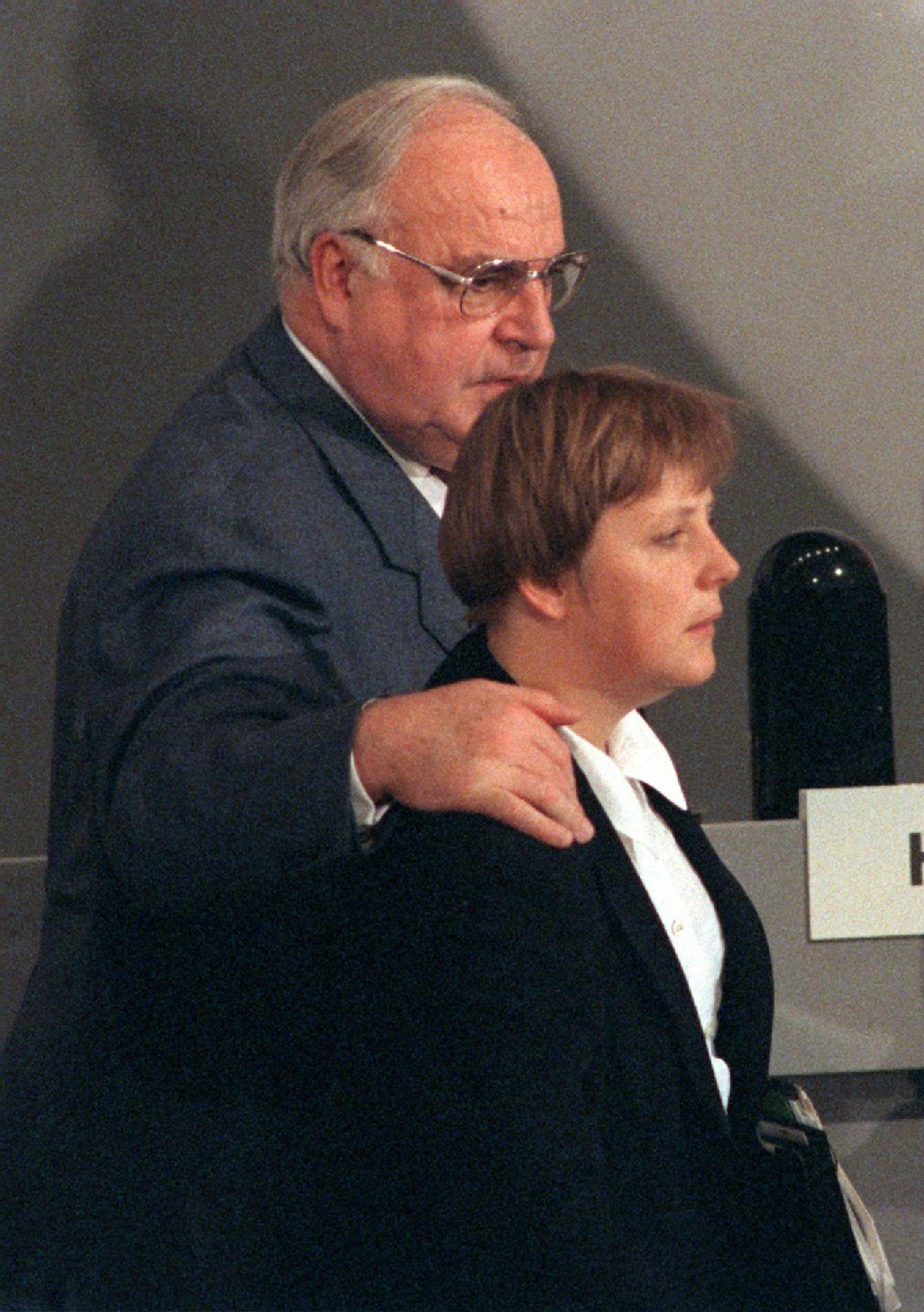 Kohl und merkel