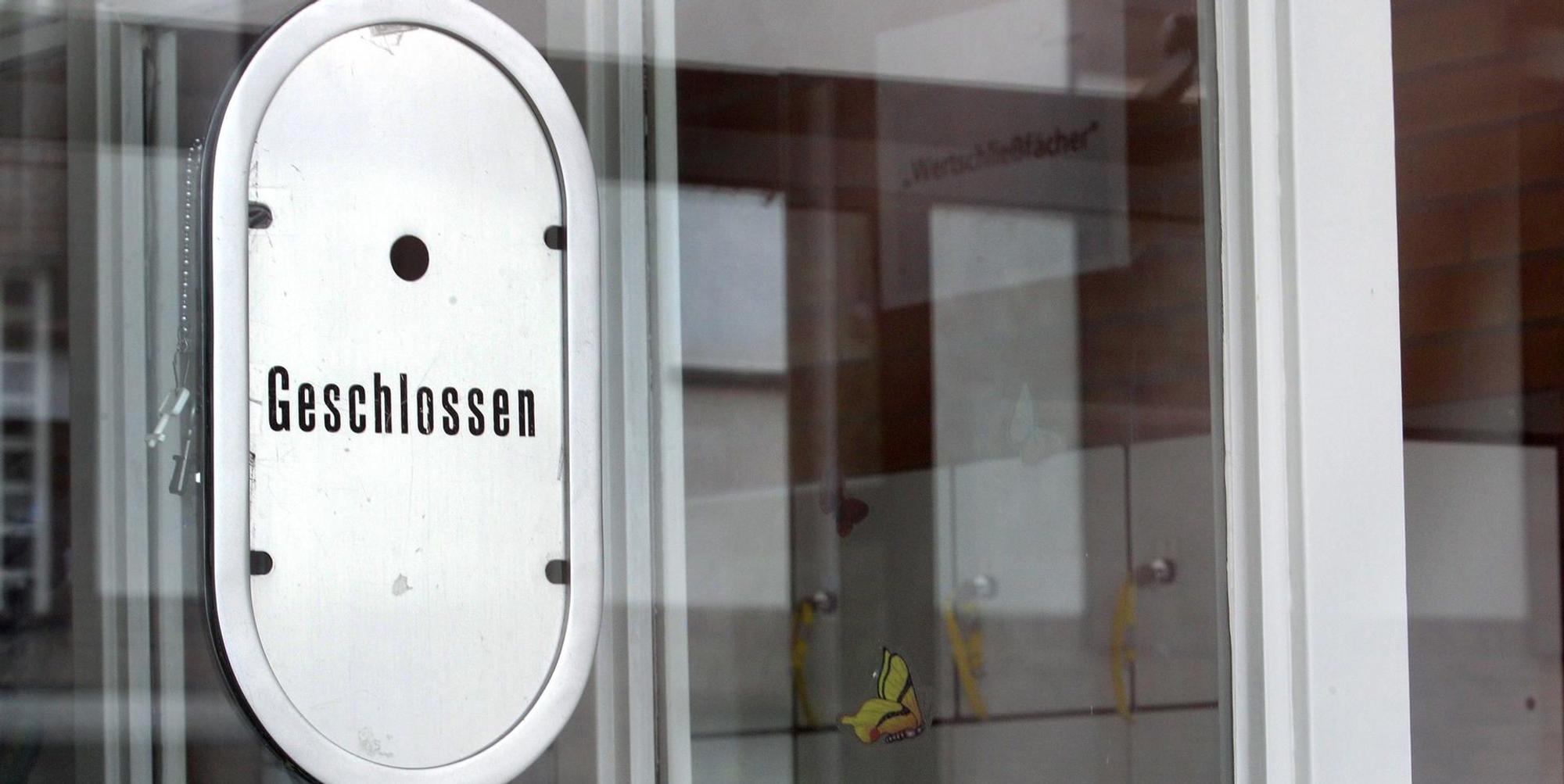 Kommune geschlossen dpa