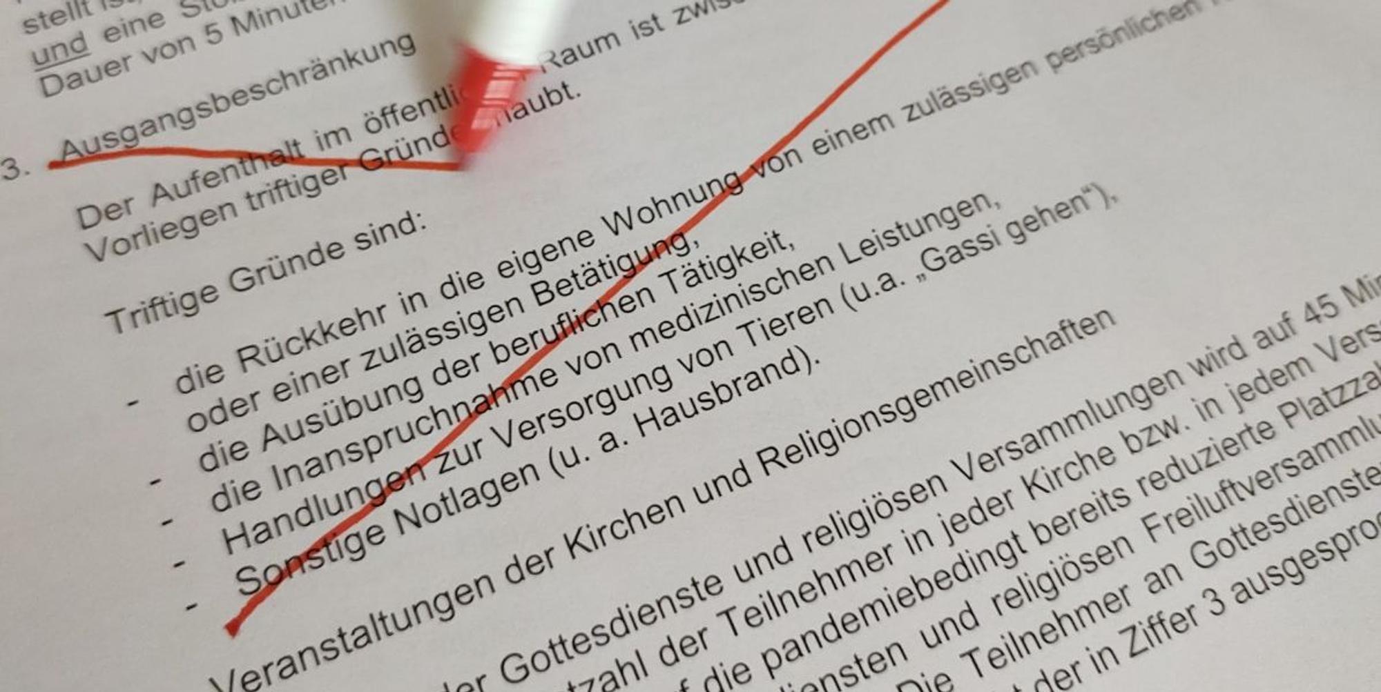 kläger corona verordnung 1