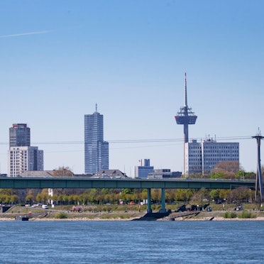 Rhein Köln Panorama