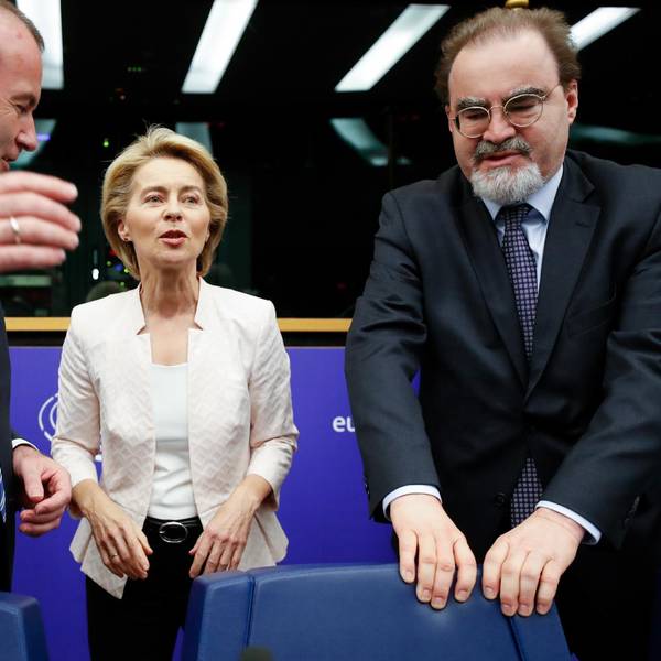 Von der Leyen Straßburg dpa