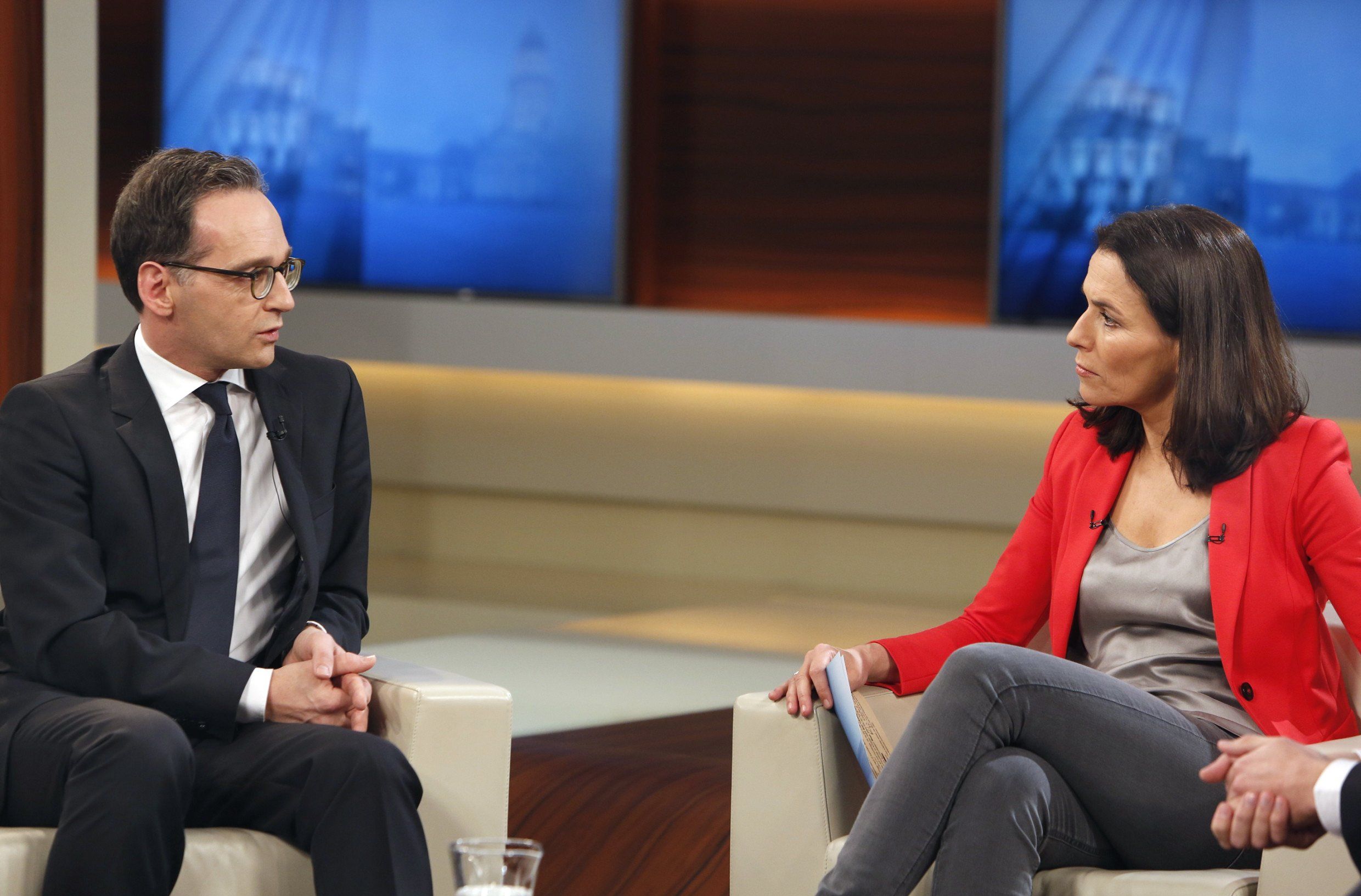 Heiko Maas mit Anne Will