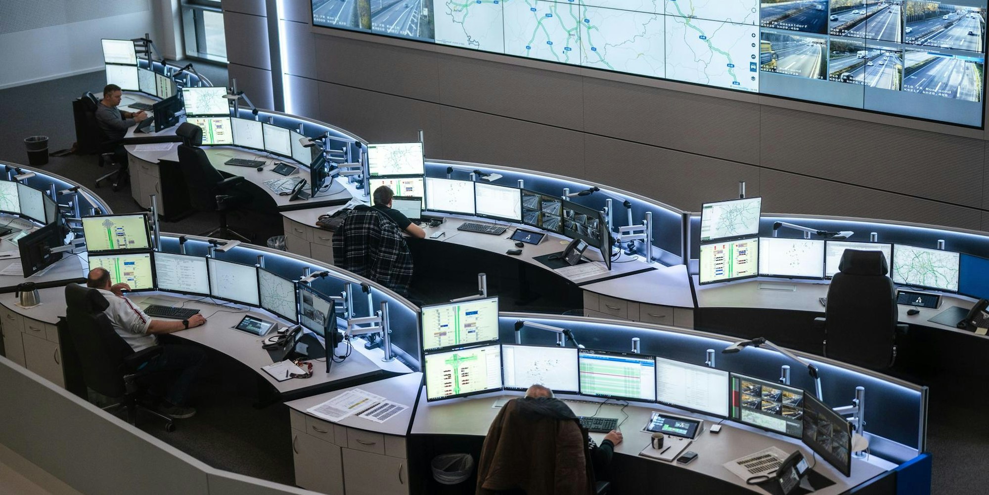 Verkehrszentrale in Leverkusen