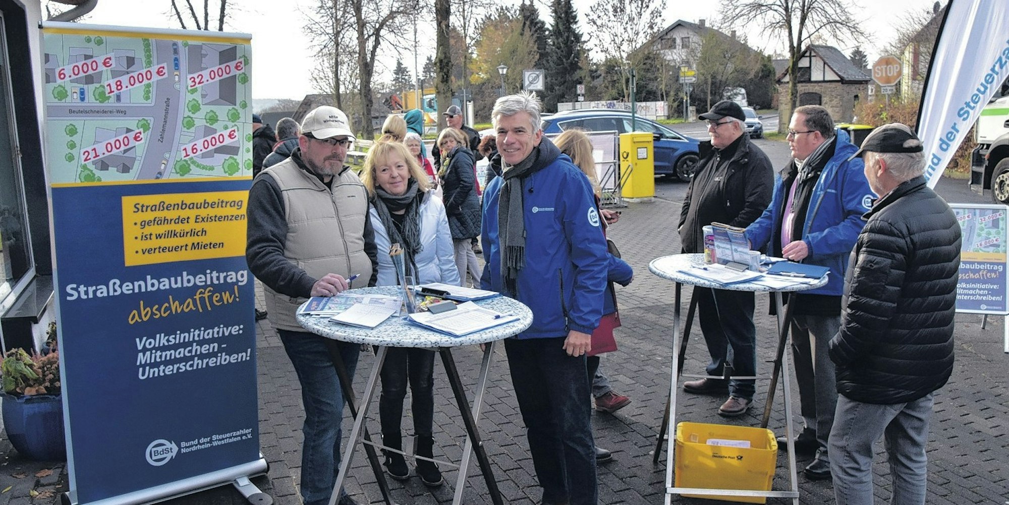 Winterscheid Proteste Straßenbaubeiträge