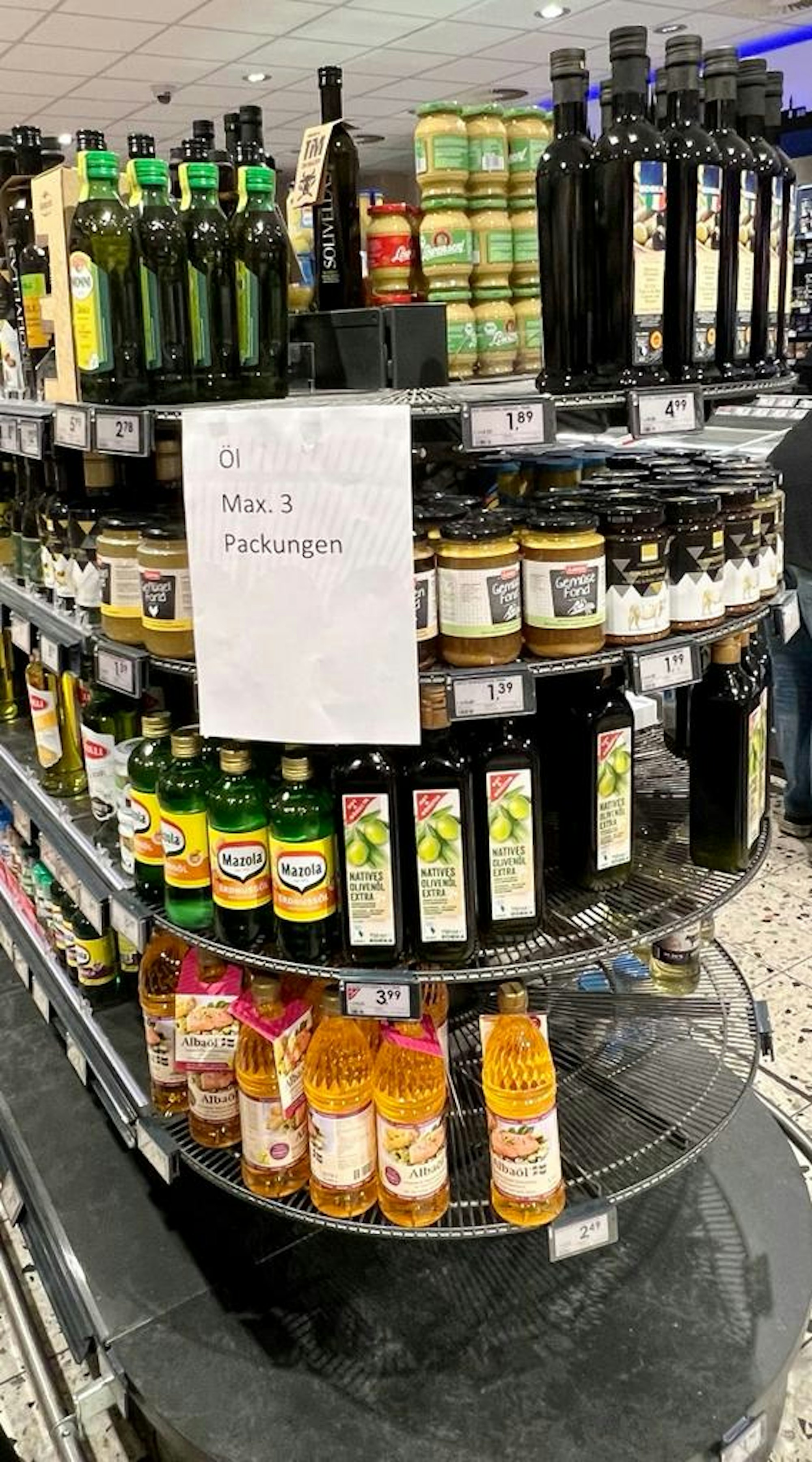 Edeka Porz Sonnenblumenöl