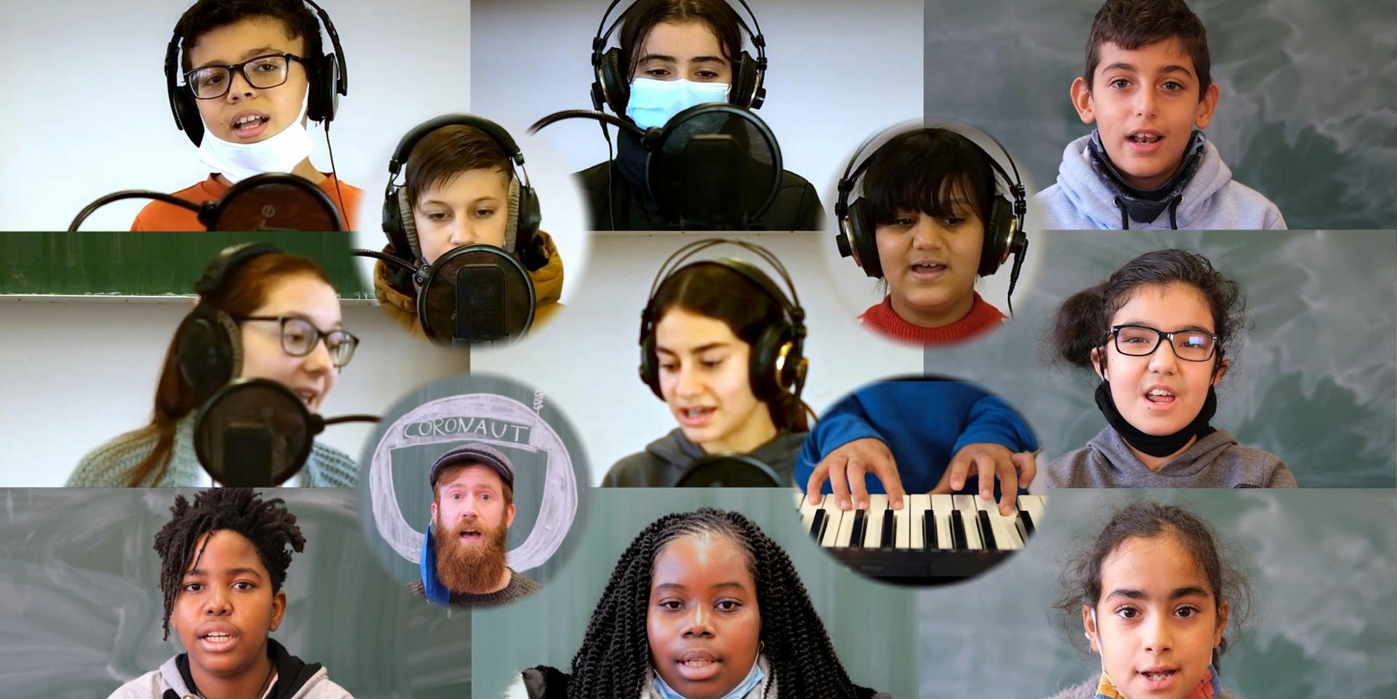 Coronauten-Collage, Screenshot 33