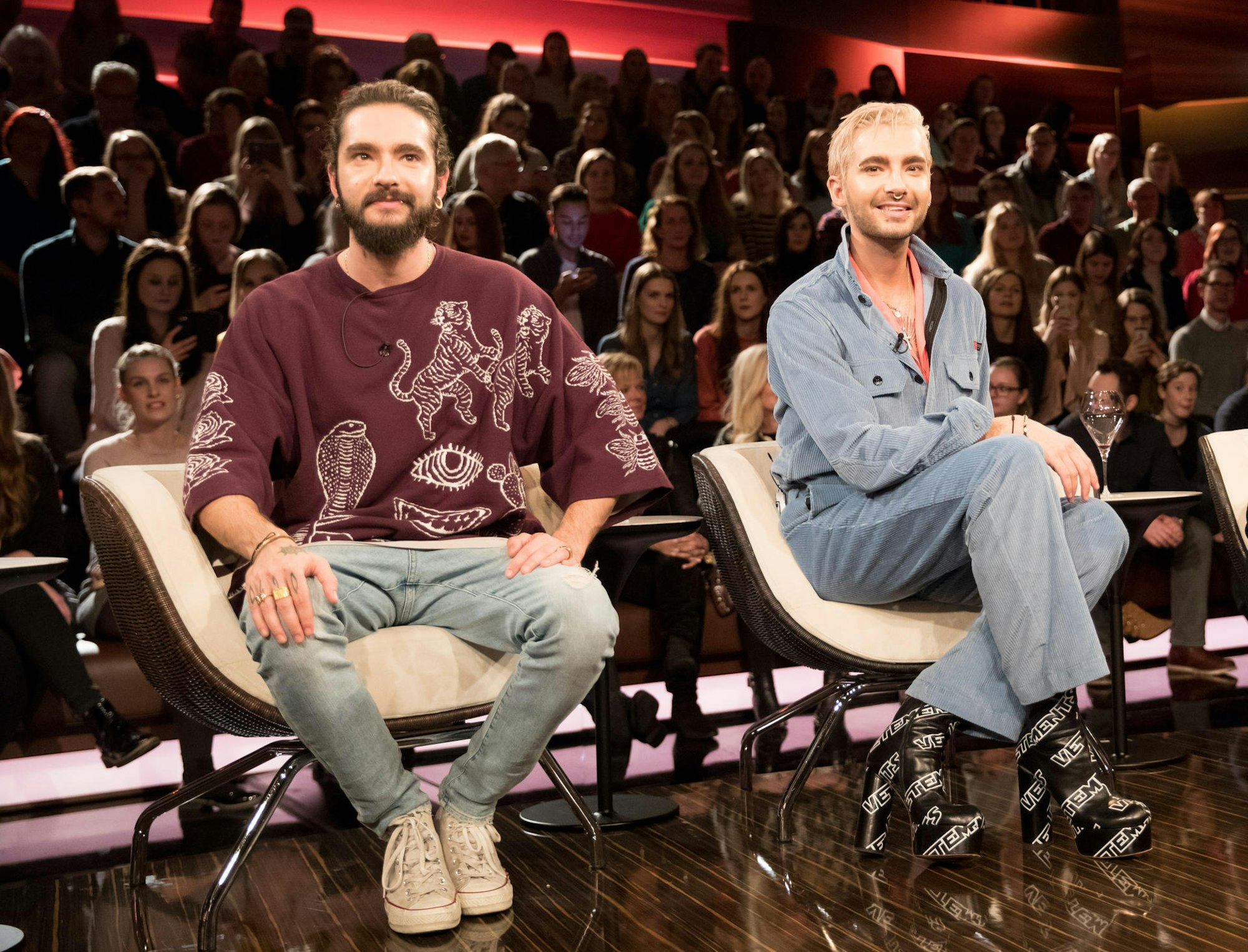 Tom Kaulitz bei Lanz