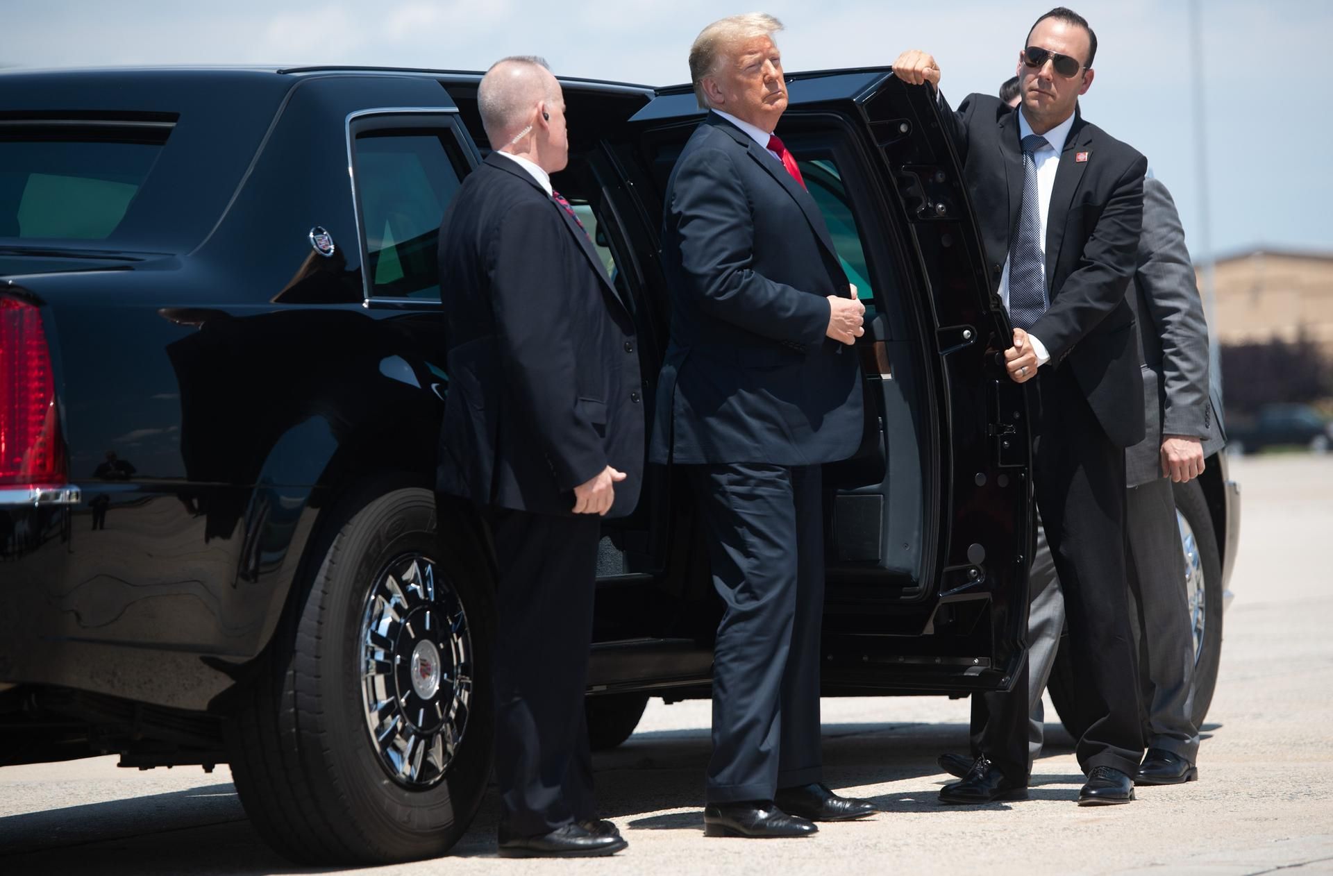 Trump Limousine