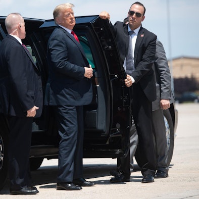Trump Limousine