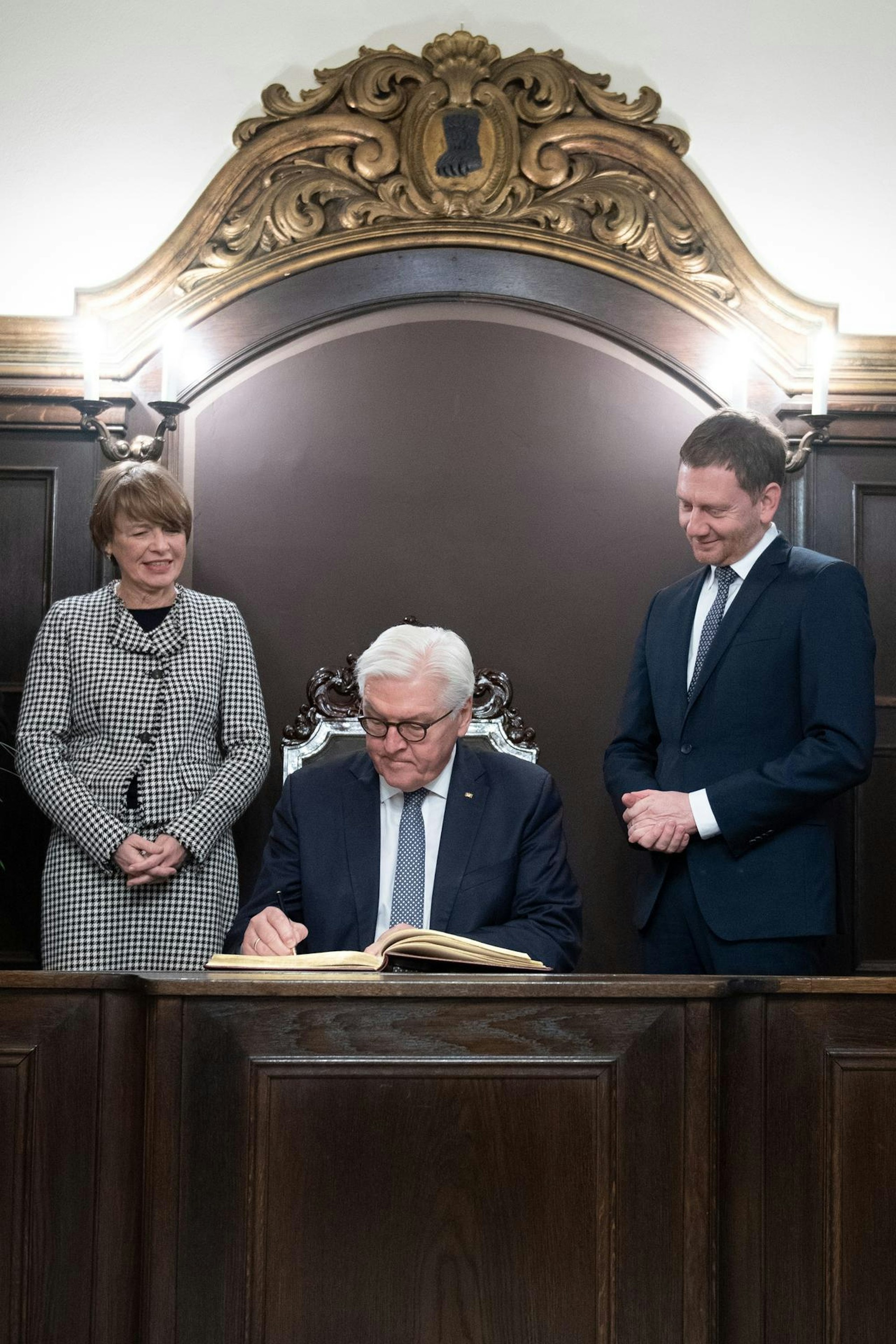 Steinmeier Pulsnitz Rathaus