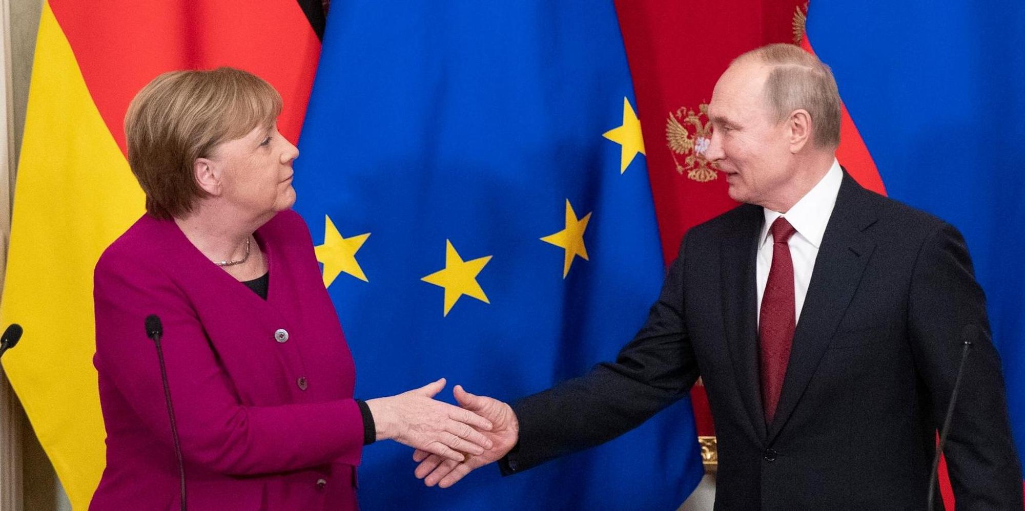 Merkel Putin