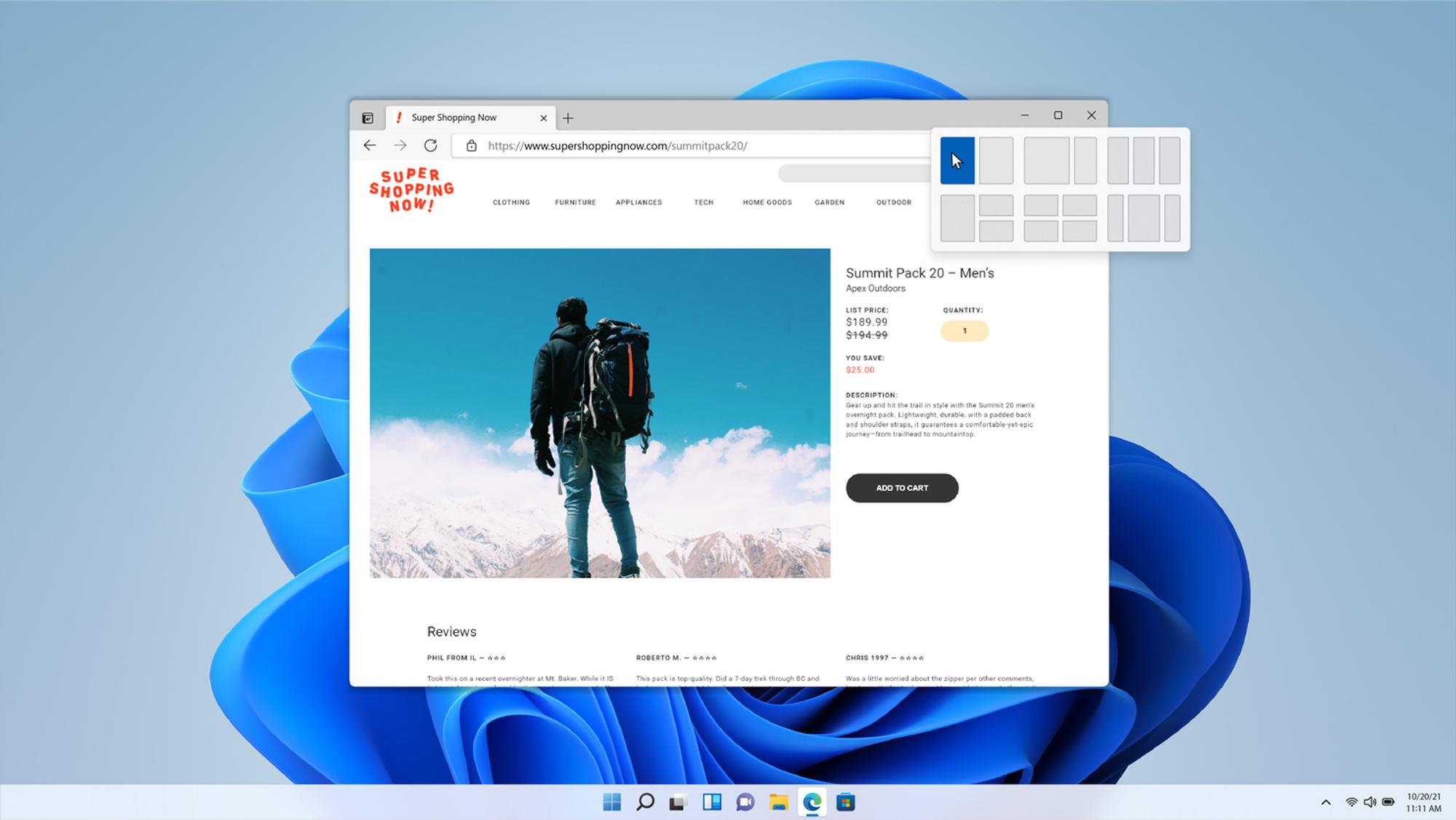 Windows 11 Pop-up-Fenster