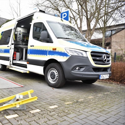 Prüffahrzeug Polizei Euskirchen