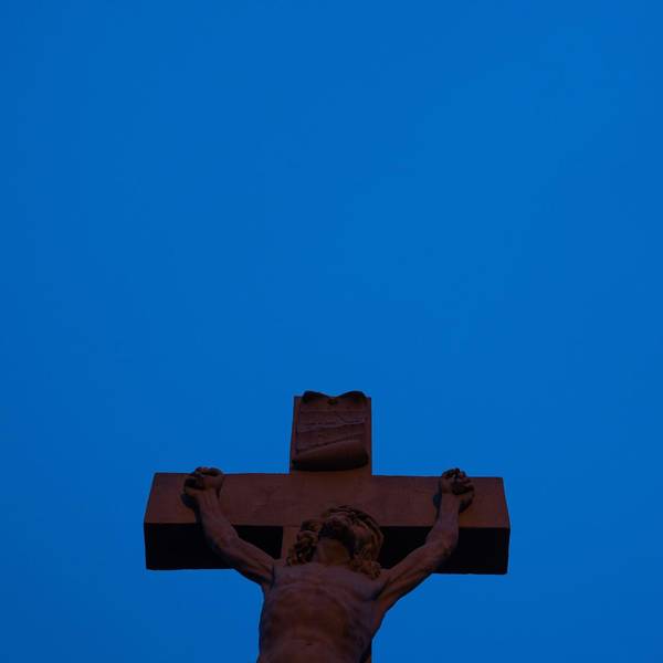 Jesus am Kreuz