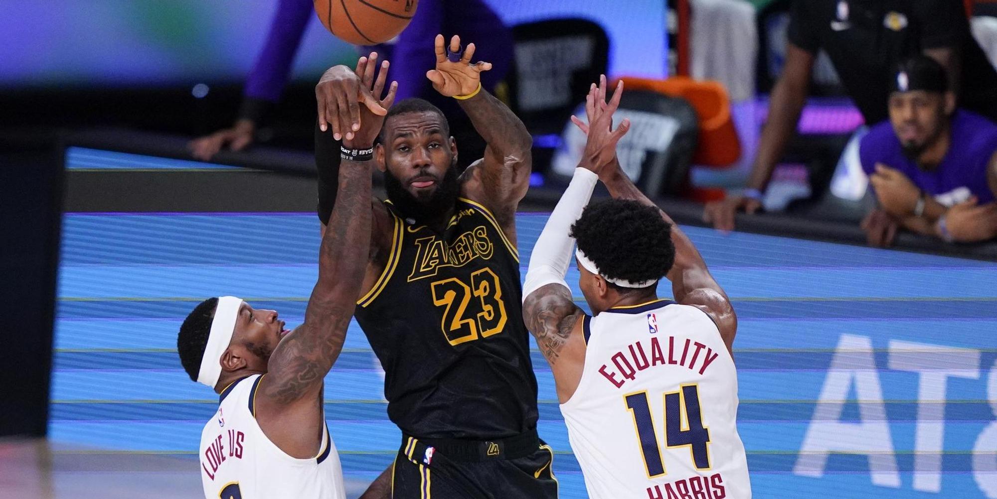 Lakers schwarzes Trikot