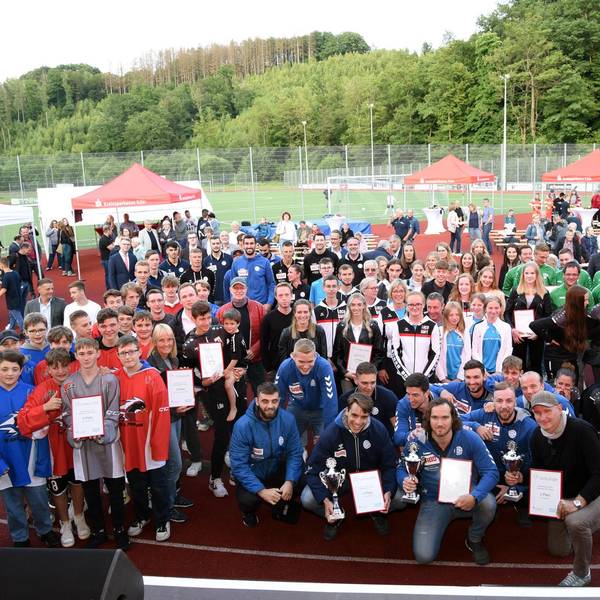 Sportlerwahl OB Gruppenbild