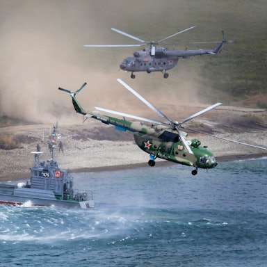 Russland Helikopter SYMBOL 020322