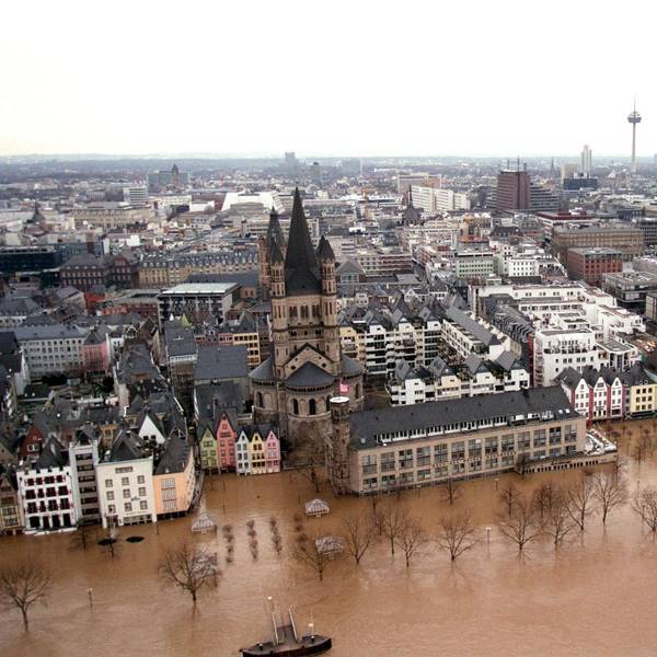 Hochwasser in Köln 1995 (1)