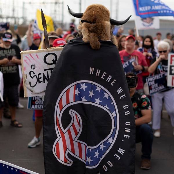 QAnon Trump Anhänger