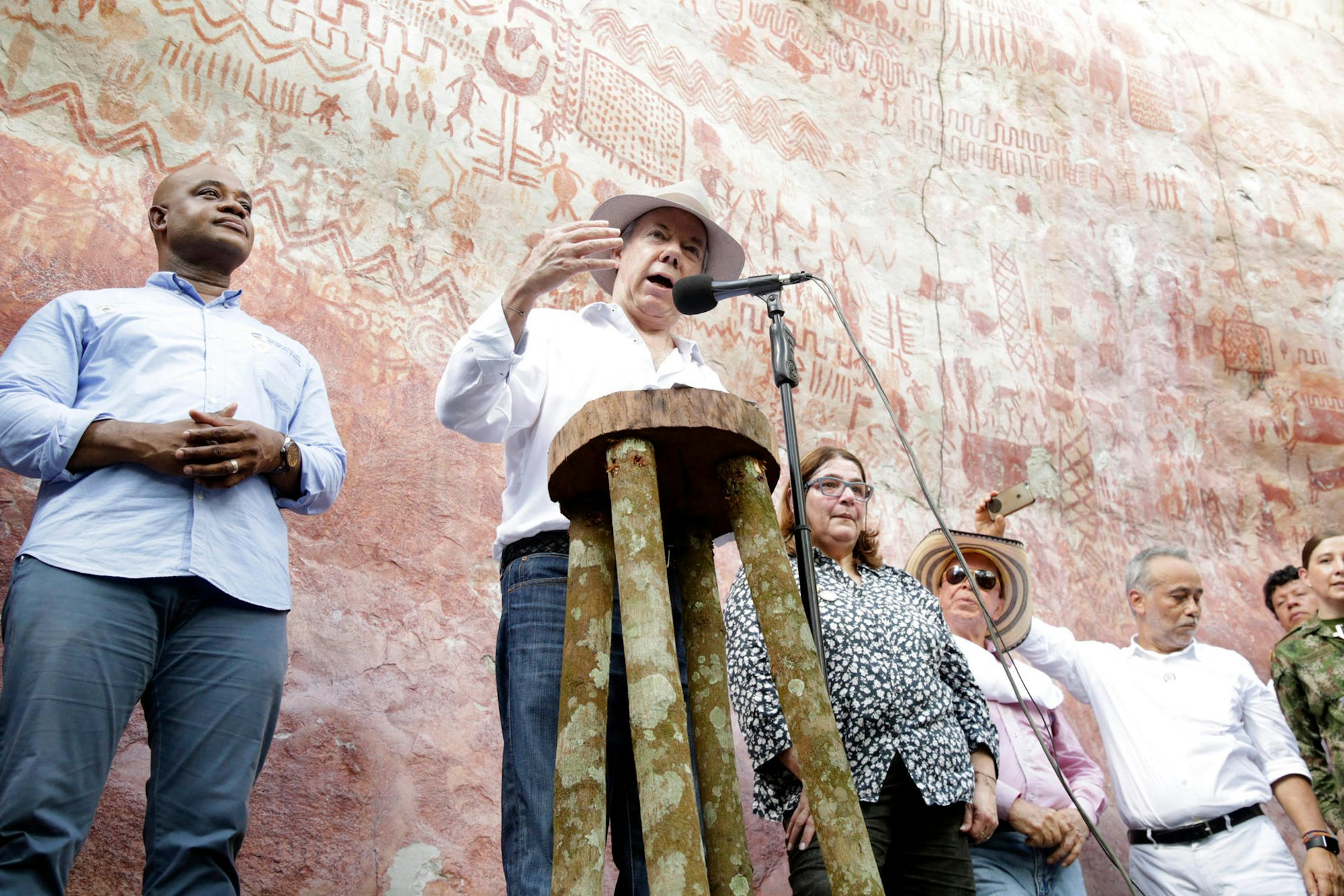 Chiribiquete Kolumbien größter Tropenwald-Nationalpark Malereien