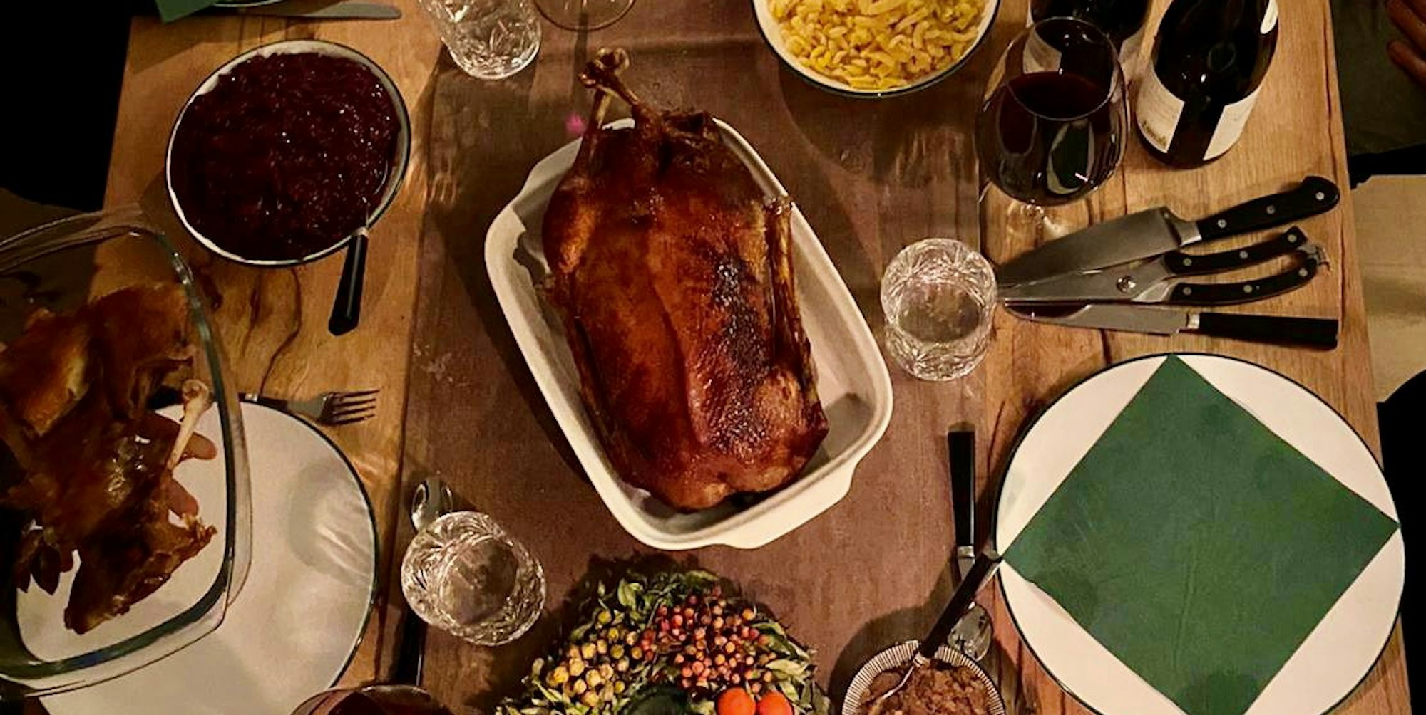 Gaensetaxi_Tafel_zu_Hause