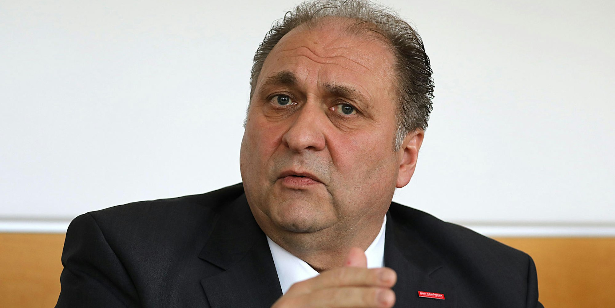 Hans-Peter Wollseifer, der Präsident der Handwerkskammer Köln