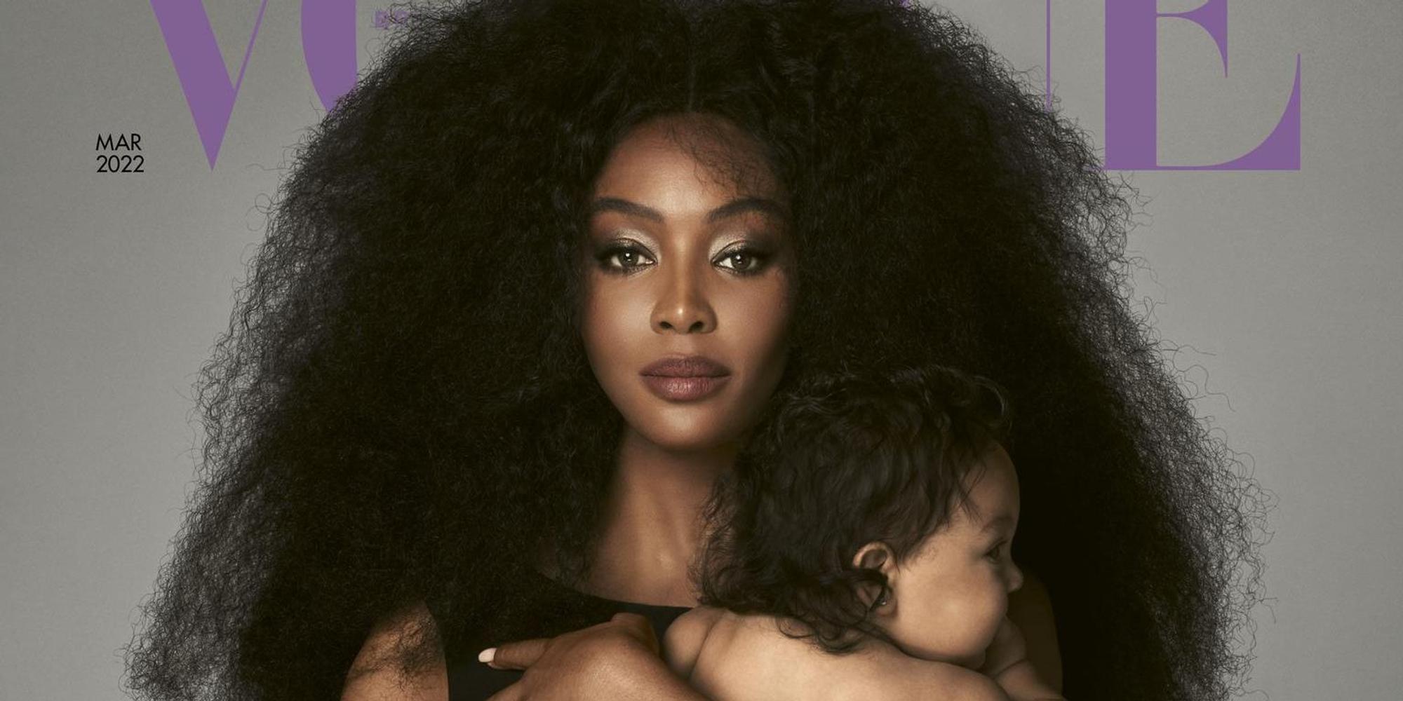 Naomi Campbell mit Tochter