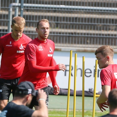 schwäbe beim Training