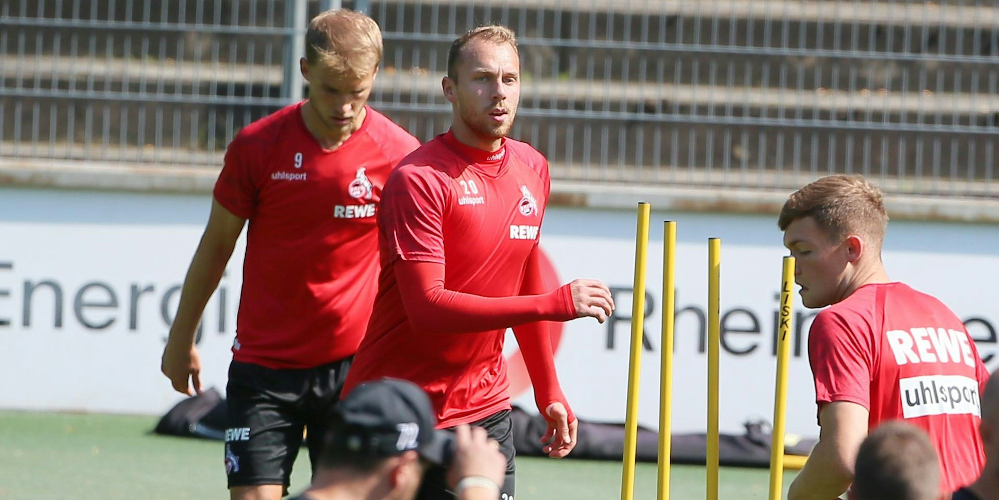 schwäbe beim Training