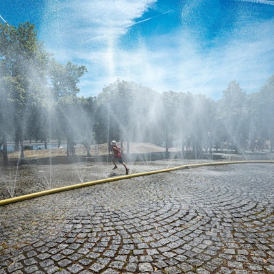 Abkühlung Wasserschläuche Köln
