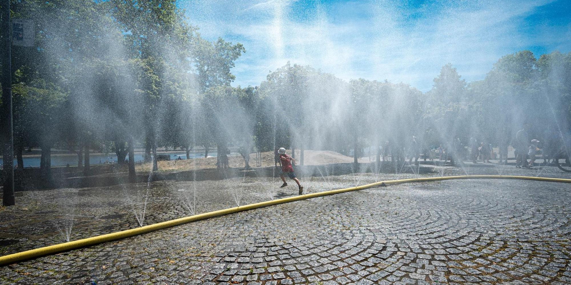 Abkühlung Wasserschläuche Köln