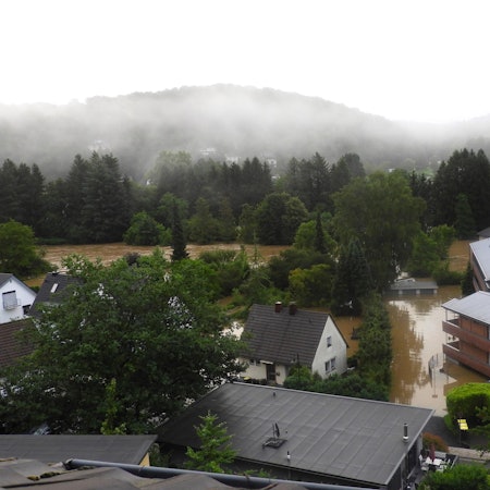 Überschwemmung in Rösrath 050821