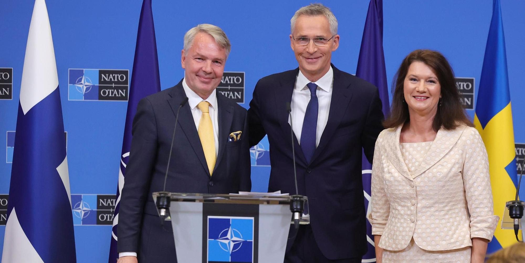 Nato Stoltenberg Schweden Finnland