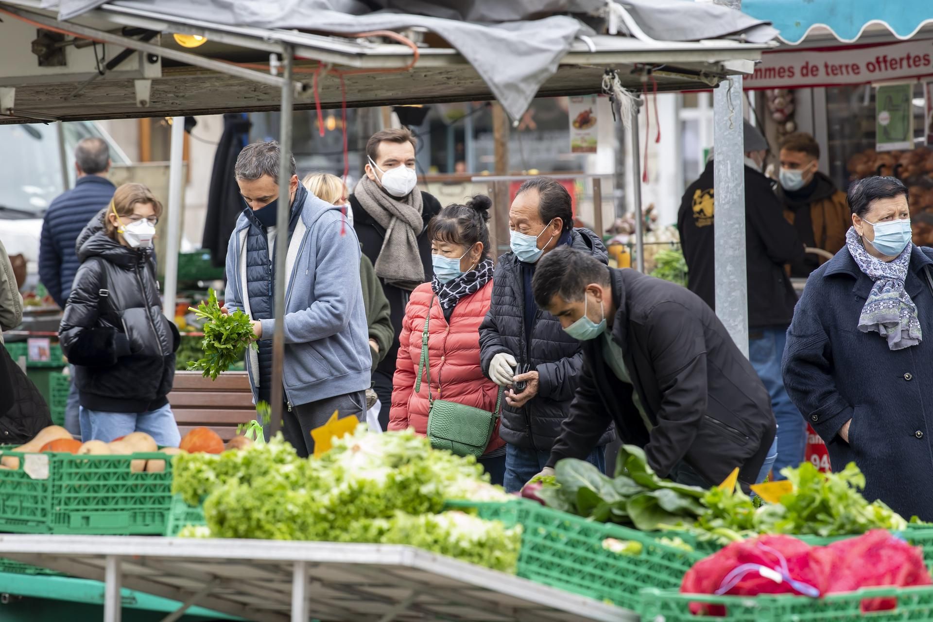 Markt in Genf