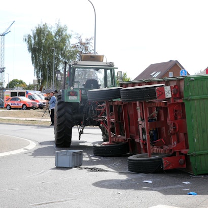 traktor unfall