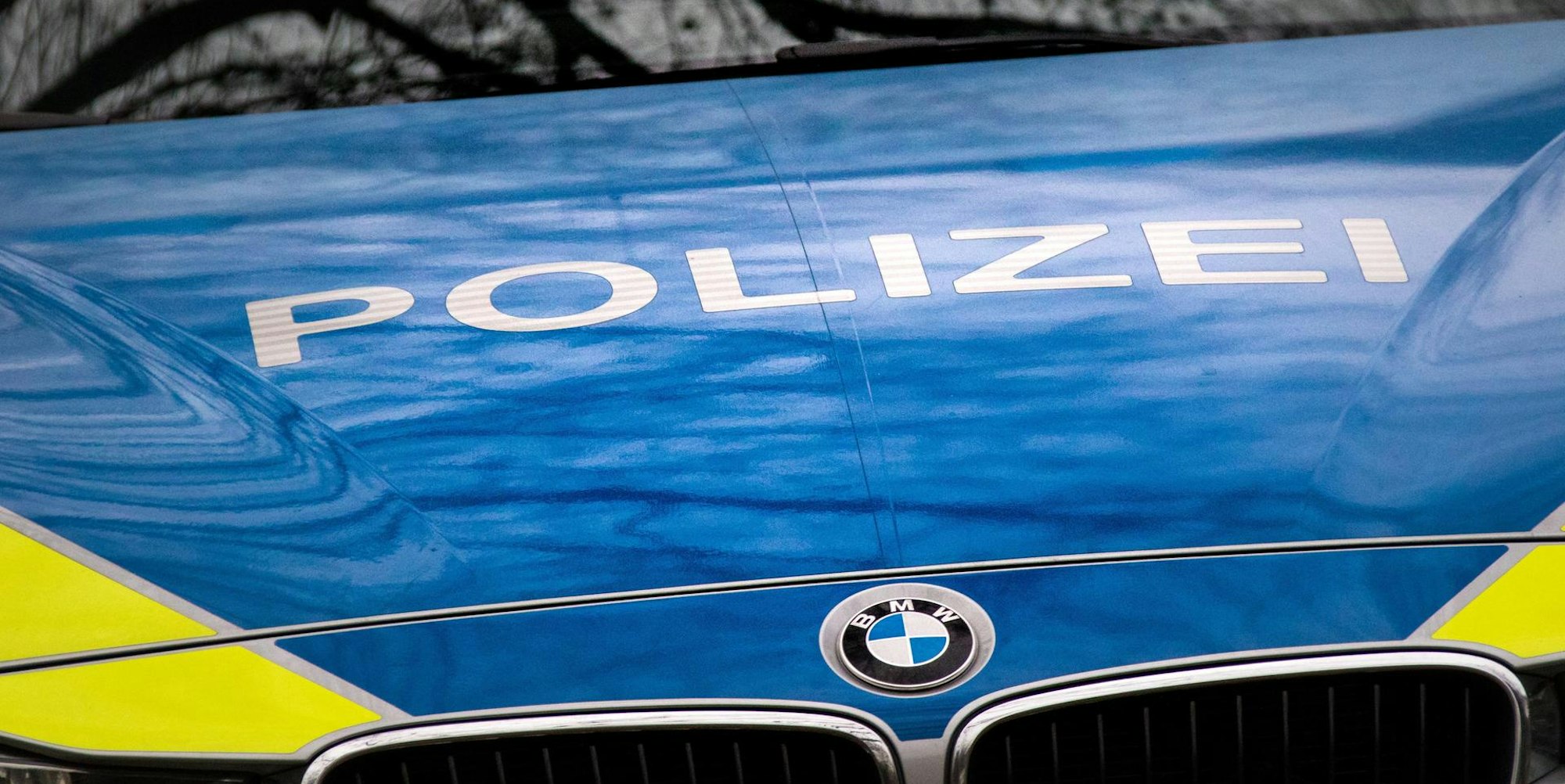 Die Polizei nahm einen ungewöhnlichen Unfall auf