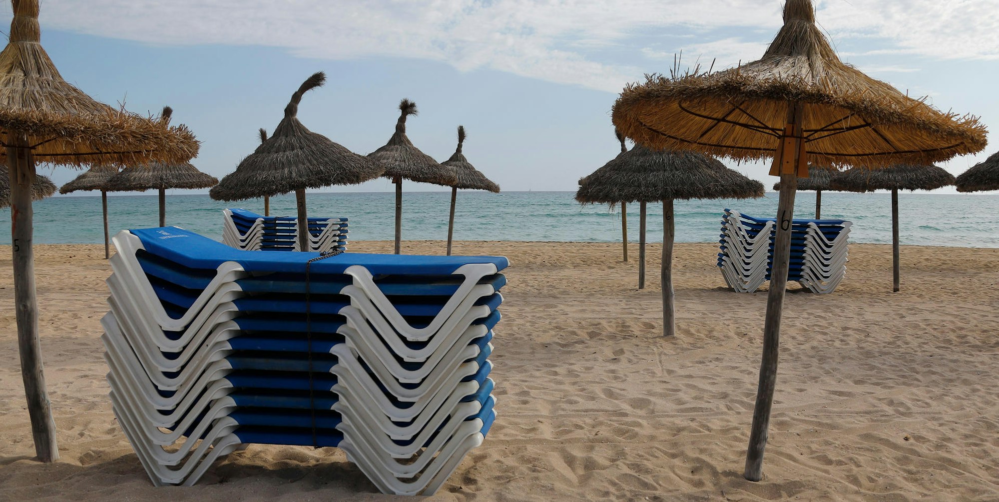 Playa de Palma ist leer